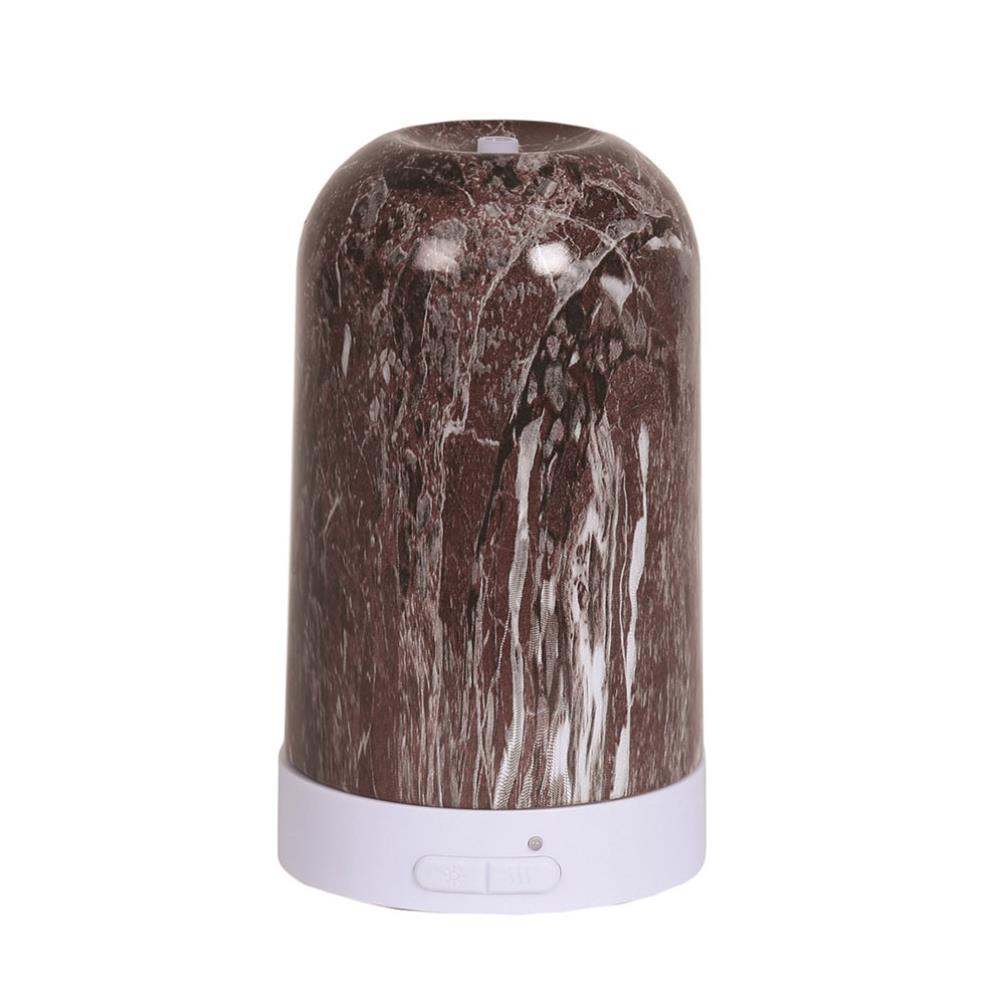 Aroma Deep Red Marble LED Ultrasonic Electric Essential Oil Diffuser £15.59